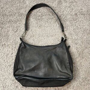 Gun Tote'n Mamas Concealed Carry Hobo Black Leather Handbag Shoulder Bag